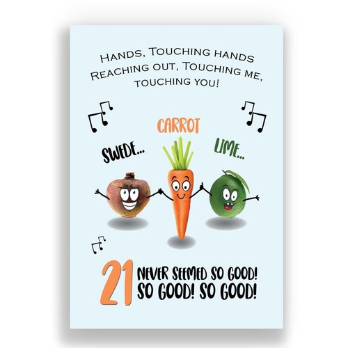 21st birthday card funny - 21st,