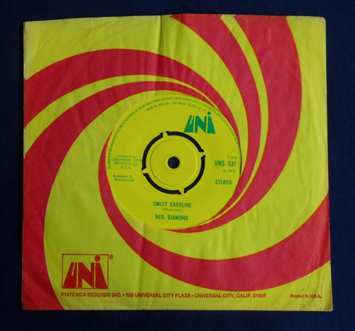 Neil diamond sweet caroline - -,