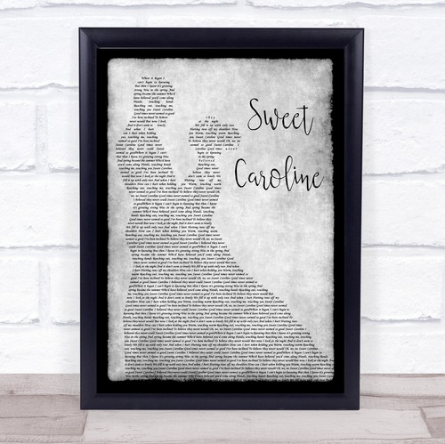Sweet caroline grey man lady - caroline,