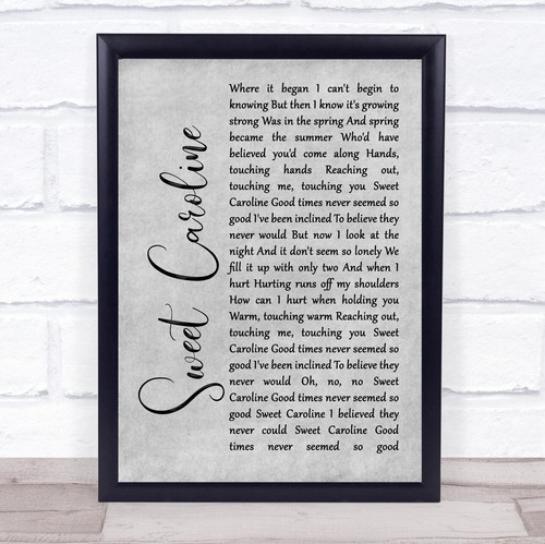 Sweet caroline rustic script - sweet,